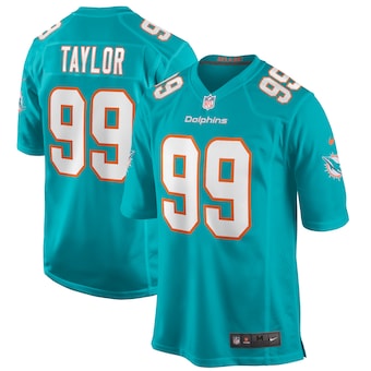 mens nike jason taylor aqua miami dolphins game retired play